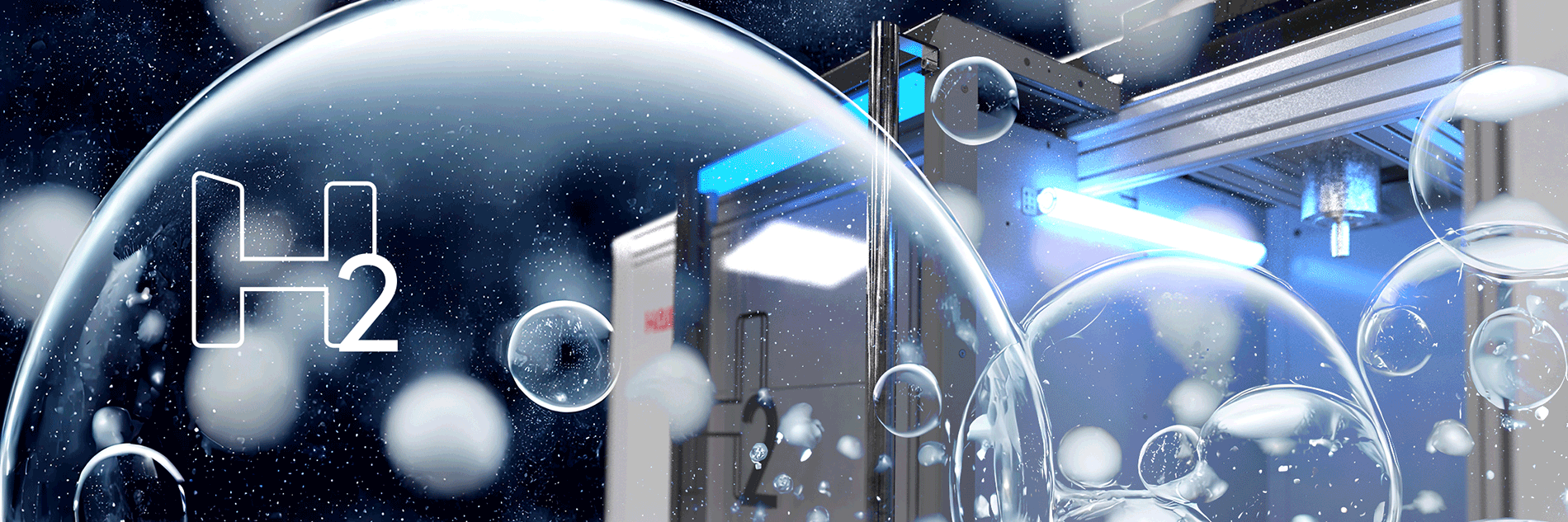 Pr&uuml;fstand Wasserstoff